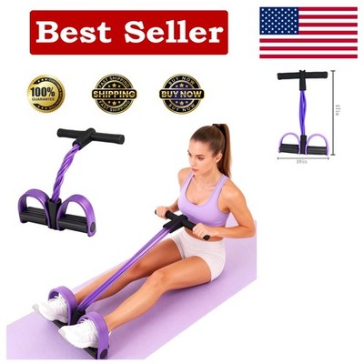 Multifunction Tension Rope, 6-Tube Elastic Yoga Pedal Puller Resistance Band,...