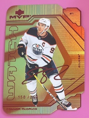 2021-22 Connor McDavid /250 #1 Upper Deck MVP Colors and Contours Oilers Card
