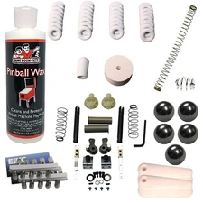 1953 Bally Dude Ranch Bingo Pinball White Premium Maintenance Kit