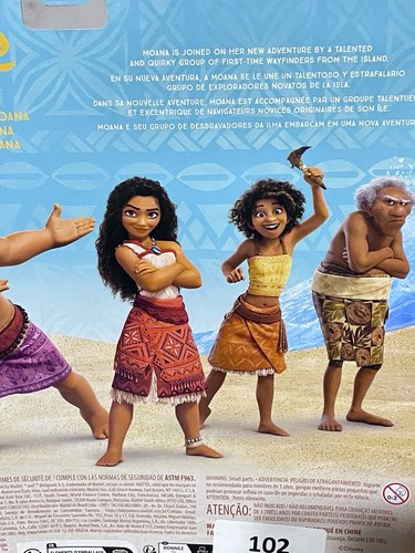 Disney Mattel Moana 2 Canoe Crew Doll Figurine Playset New In Box 8pcs - Picture 3 of 11
