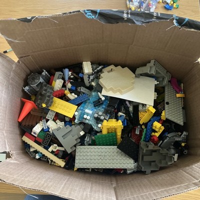 Lego Lot 11 Pounds lbs Random Mixed Pieces Bulk