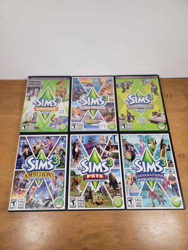 The Sims 3 Lot Of 12 PC Games Main Game Plus Expansions - Picture 2 of 6