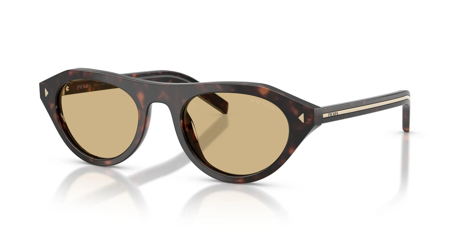 Prada — NEW Prada B15S Sunglasses 17N70R Tortoise 100% AUTHENTIC