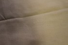 Vintage Extra Large 85" round Tablecloth Heavy Tan Fabric — photo 4
