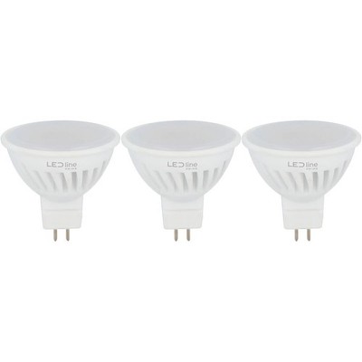 LED line PRIME LED Spot GU5.3 MR16 5W 600lm 12V 3 Stück