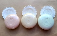 CRABTREE & EVELYN Gardeners Soap bar SET Carrot Lettuce Cucumber DAMAGED TIN