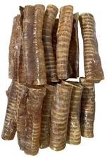 $$BULK SALE$$ 100 Packs 6" Wrapped Beef Trachea Tube for DOGS 100% Natural Bones