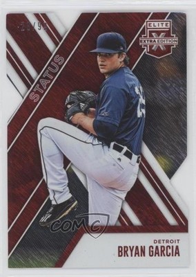 2017 Panini Elite Extra Edition Status Red Die-Cut 23/99 Bryan Garcia #149 0ne3