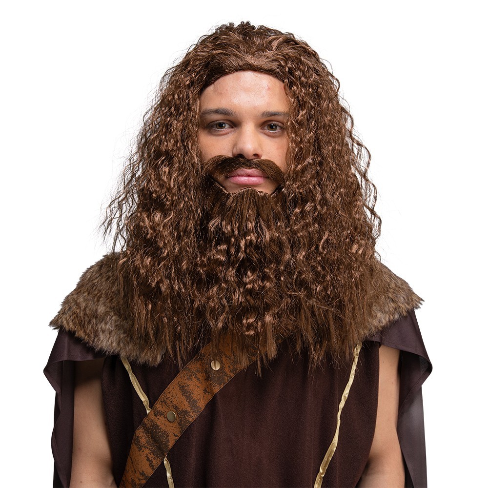 Mens Aquaman Wig Beard Set DC Superhero Fancy Dress