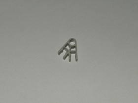 (500) K'nex Gray 2-Way Connectors- KNEX Bulk Standard Replacement Part Piece