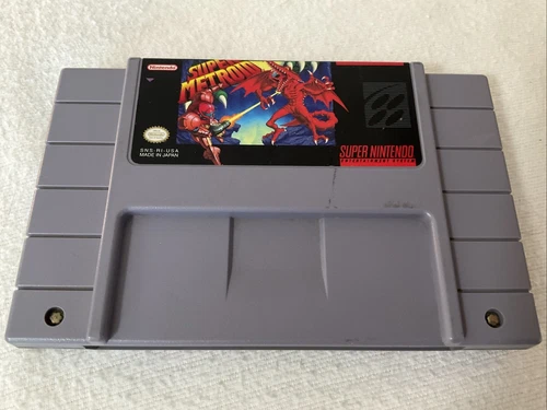 Super Metroid - Super Nintendo SNES - GAME TESTED - CARTRIDGE ONLY
