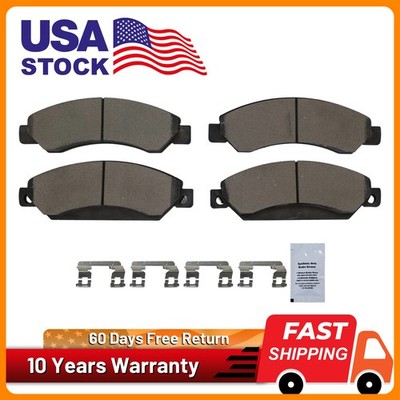 Front Premium Ceramic Brake Pads for 2005-2018 Chevrolet Silverado 1500