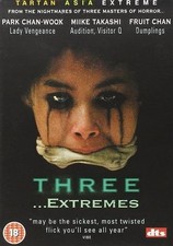 Three Extremes DVD Brand New UK Release Genuine Fast Region 2 PAL New Sealed