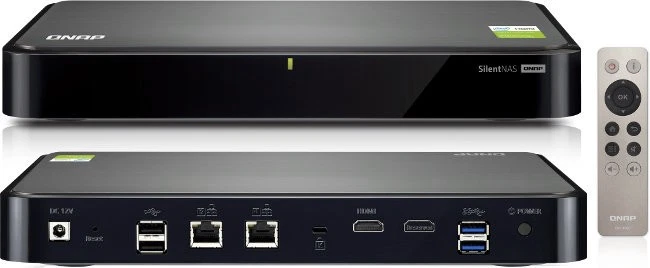 QNAP HS-251 SILENT NAS INTEL DUAL CORE 8TB (2x4TB) HDD HDMI 2GB RAM DDR3L RAM - Image 2 of 4