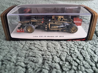 kimi Räikkönen 500th Race 1:43 Spark 2012 Monaco Special Livery Lotus