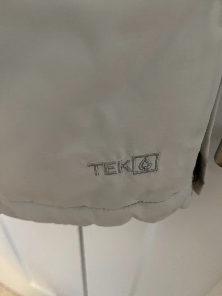 |GUC| Kid’s LL Bean Ski Pants In Light Gray/off White Size Size 10 - Image 2 of 4