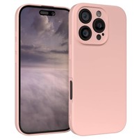 HandyhüLle FüR Apple Iphone 16 Pro Silikon Back Cover Tpu Schutz Handy Case Rosa