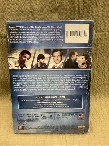 HILL STREET BLUES - The Complete Second Season DVD NEW/SEALED - Picture 3 of 3