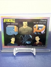 2025 Invincible Card Triple Relic Mark Grayson Nolan Grayson Debbie Grayson #528