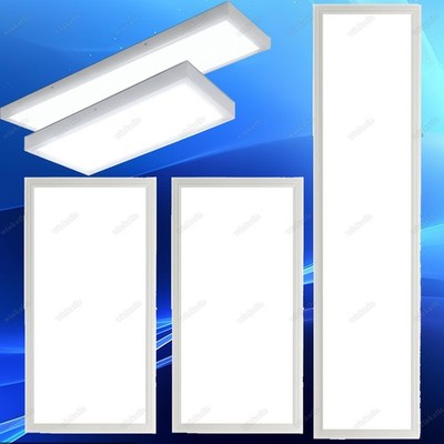 LED Panel Deckenleuchte 100cm Flach Bad Deckenlampe 6500K IP44 Wasserfest Weiß