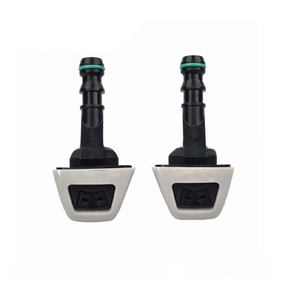 Pair of Headlight Washer Nozzle for BMW 1 Series E87 2003 2007 Direct Fit Parts - Image 3 of 4