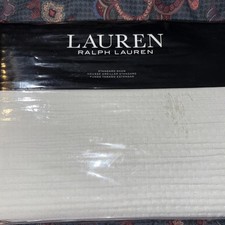 Lauren Ralph Lauren Spencer Matelass Standard Pillow Sham 1 in Sage NIP