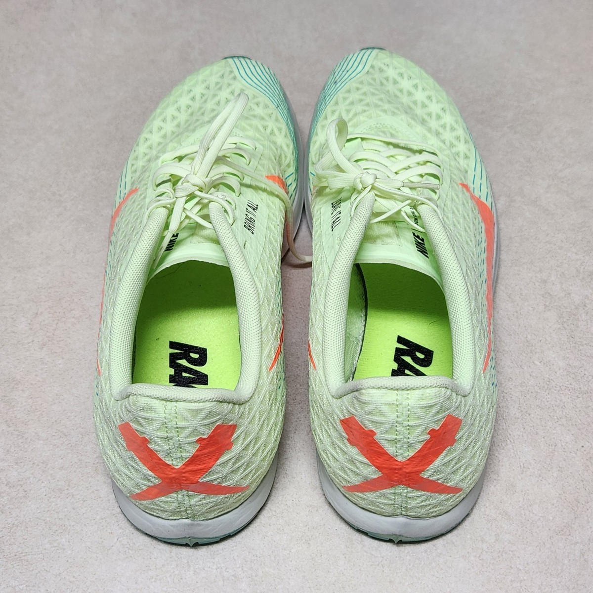 Nike Zoom Victory 5 XC Barely Volt Orange Racing Spikes  display picture 2