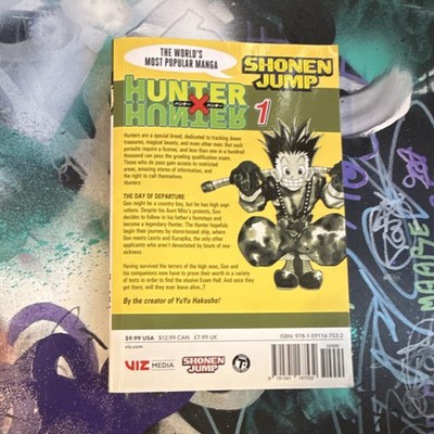 Hunter x Hunter Vol 1 English Manga by Yoshihiro Togashi VIZ Media