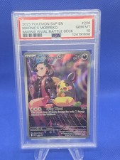 Pokemon Marnie Rival Battle Deck Marnie’s Morpeko #206 Black Star Promo PSA 10