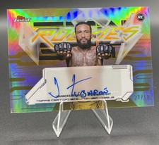 2025 Topps UFC Finest Joanderson Brito Rookie Auto Rookie Gold /50 #FRA-JB
