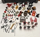 Huge Lot of Vintage Playmobil Medieval Farm Cottage/Barn Castle Parts