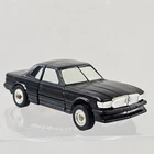 1984 Bandai GoBots Rube Black Mercedes Benz Transformer Car Vintage - Good Tires