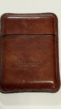 Vintage Folding Reading Glass FRAMES ONLY Spectacles Beau Monde Leather Case