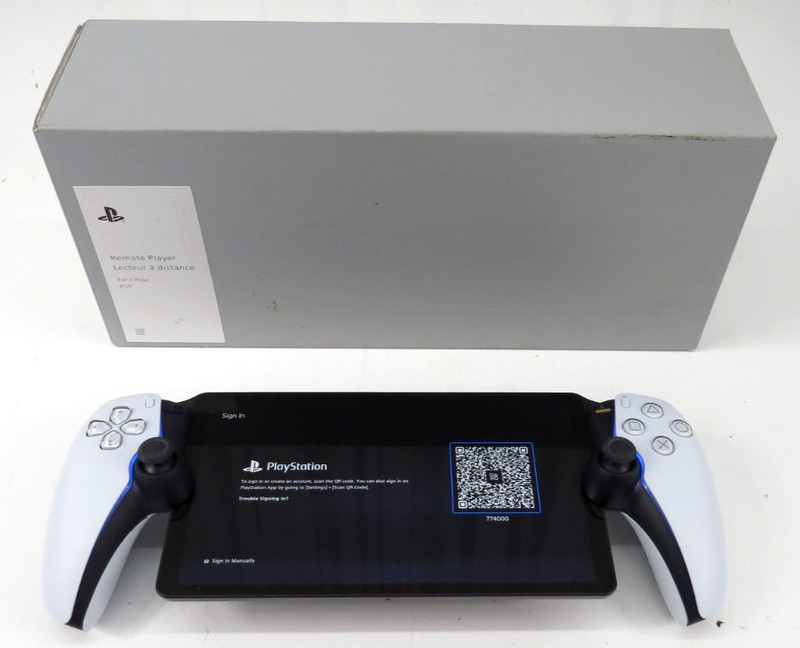 Sony PlayStation Portal CFI-Y1001 Handheld Remote Player For PS5 White Parts