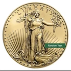 1/10 oz American Gold Eagle Coin $5 BU - Random Year