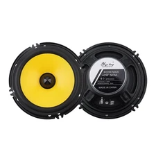 6" 4-Way Dome Tweeters Coaxial Car Speakers, 600 Watts Max Car Audio Speakers