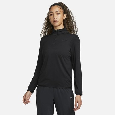 Nike Swift Element Dri-Fit Half-Zip Damen Longsleeve Laufoberteil Langarm Sport