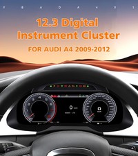 12.3 Lcd Digital Instrument Gauge Cluster Carplay For Audi A4 S4 B8 Virtual Dash 12.3 Lcd Digital Instrument Gauge Cluster Carplay For Audi A4 S4 B8 Virtual Dash