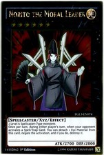 Yugioh! LP Norito the Moral Leader - PGL3-EN074 - Gold Rare - 1st Edition Lightl