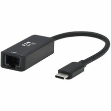 Tripp Lite USB-C 3.2 Gen 1 to RJ45 Gigabit Ethernet Network Adapter U43606N2P5