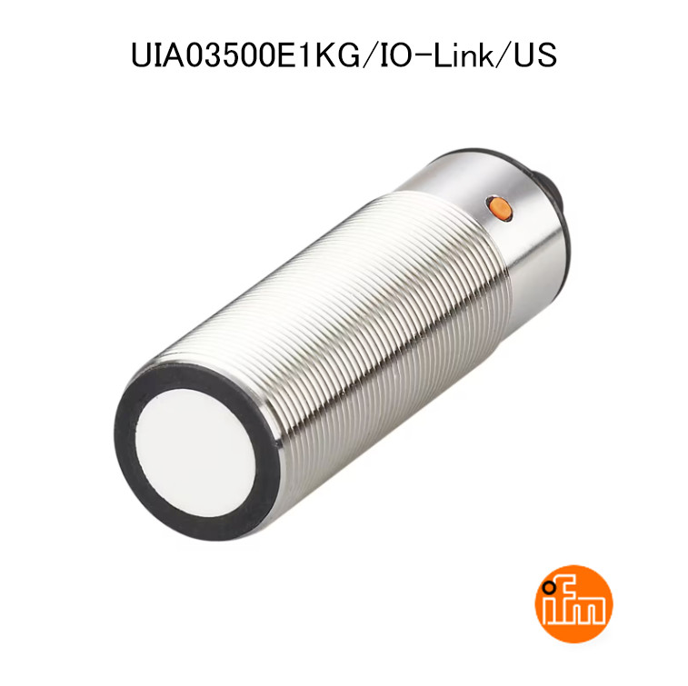 IFM UIT501 UIA03500E1KG M30 cylindrical ultrasonic diffuse reflection sensor NEW