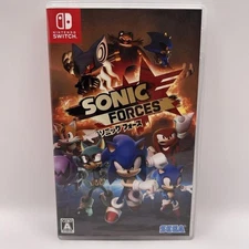 Nintendo Switch Sonic force Used Tested Japanese ver with Case