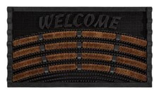 Fussmatte Welcome  schwarz kokos gummi, 40 x ...