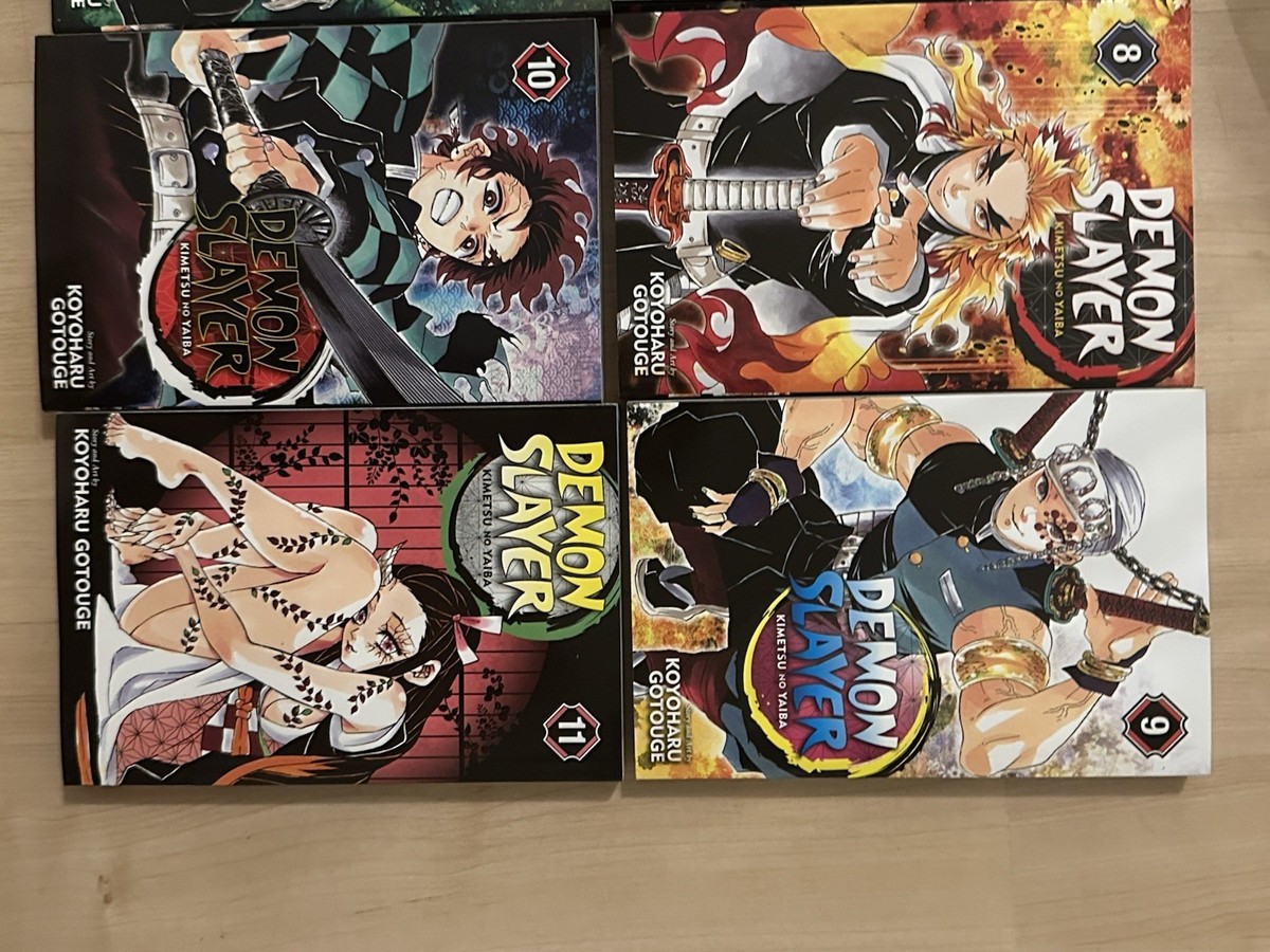 Demon Slayer Complete Set: Volumes 1-23 English Manga Book