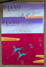 Piano Adventures Primer Level Faber  Faber Lot: Lesson Theory Christmas