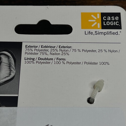 Case Logic GENUINE DCB-302 Camera Case Travel Bag Compact Pouch Black NWT - Picture 4 of 5