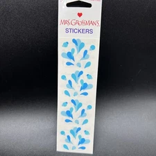 Mrs. Grossman Sticker Pack 3 Sheets SPLASH 2003 NIP