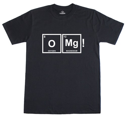 OMG Periodic Table Science Geek Regular 
