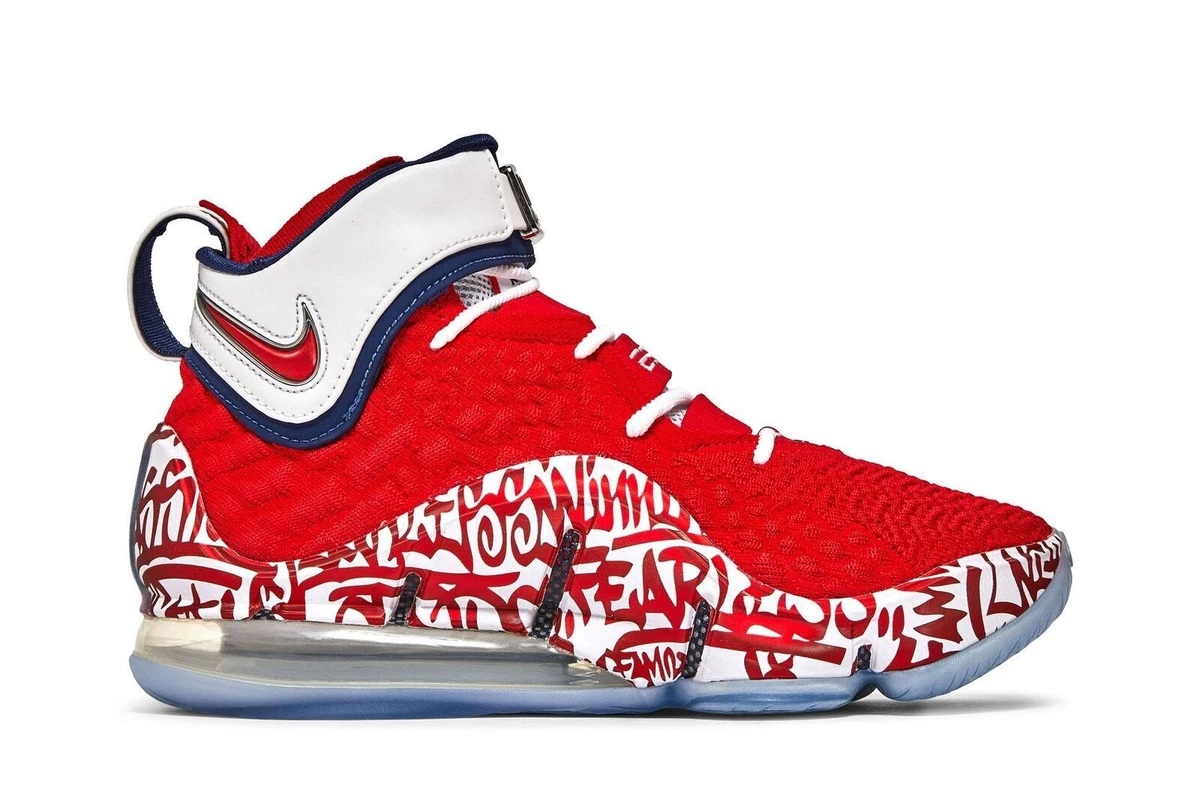 シューズ(男性用) NIKE LEBRON XVII GRAFFITI Preços baixos em Nike LeBron 17 LeBron 4 Red Graffiti | eBay