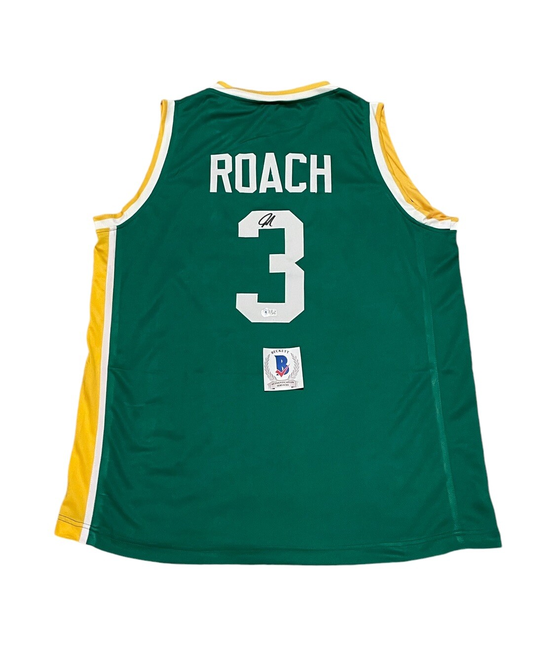 Jeremy Roach Autographed Signed Baylor Bears Jersey Basketball Auto Beckett 